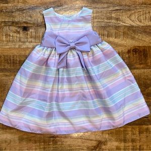 Goodlad Sleeveless Pastel Stripe Dress Size 3T NWOT